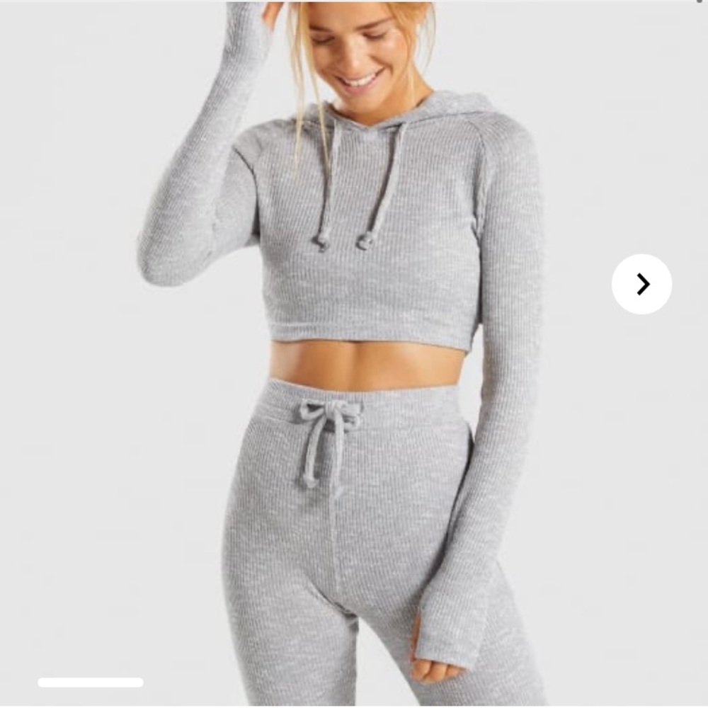 Light grey slounge hoodie